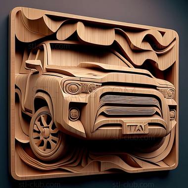 3D мадэль Toyota Tundra (STL)